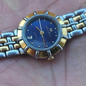 Vintage Lucien Piccard Swiss Wristwatch Date Calendar Swiss Analog Wrist Watch